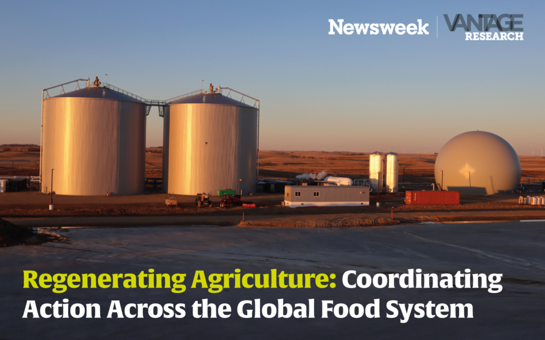 Regenerating Agriculture: Coordinating Action Across the Global Food System